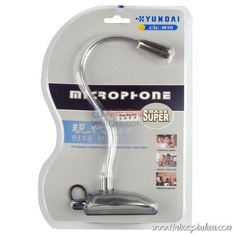 Microphone cic-m30 hyundai super bass pour conférence chat speech ECLATS DESTOCKAGE