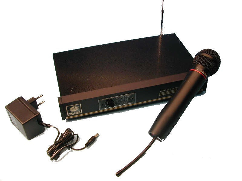 Microphone hf sans fil recepteur hf 227.32mhz sono sonorisation ECLATS DESTOCKAGE