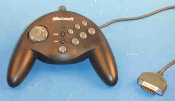 Microsoft sidewinder gamepad  6 boutons ECLATS DESTOCKAGE