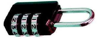 Mini cadenas a code 3 digits chiffres code numero fermeture ouverture securisee antivols ECLATS DESTOCKAGE