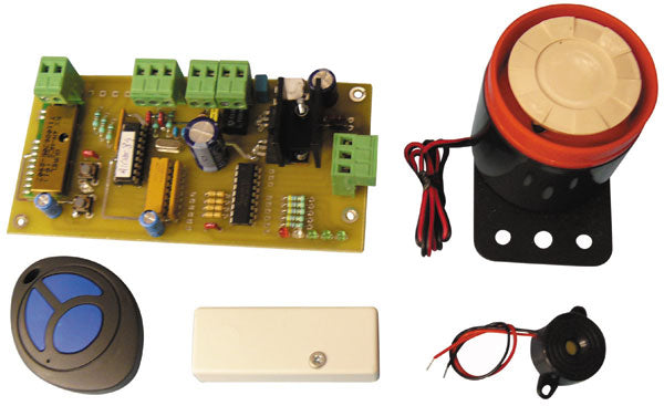 Mini centrale alarme pour detection de choc avec telecommande et sirene - ECLATS DESTOCKAGE