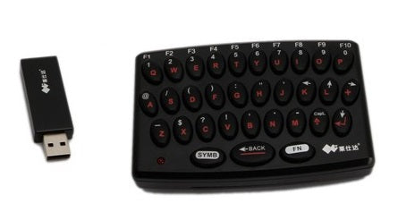 Mini clavier sans fil pour console play station ps3 pratique petite gamps3-minikb2 ECLATS DESTOCKAGE