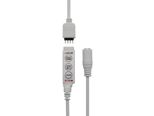 Mini controleur rvb barettes led 12v 24v vcc ledc03 ECLATS DESTOCKAGE