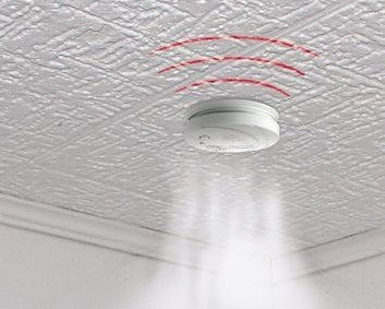 Mini detecteur de fumee avec pile lithium detection incendie efficace - ECLATS DESTOCKAGE