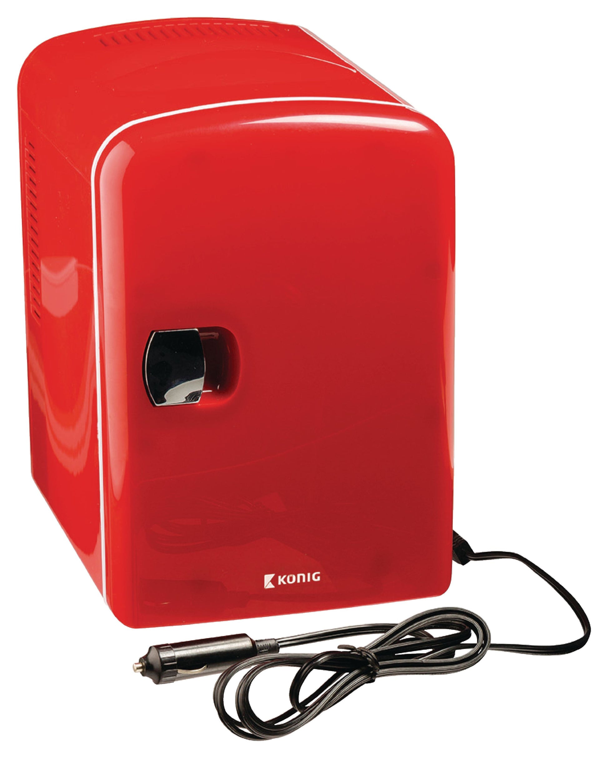 Mini frigo glaciere 50w 4 l KN-MF10 refrigerateur froid chaud prise allume cigare 12v ou alim 220v ECLATS DESTOCKAGE
