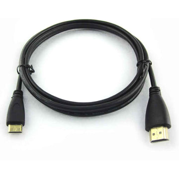 Mini HDMI à HDMI mâle à mâle câble haute vitesse plaqué or HDMI HDTV LCD TV appareil photo ECLATS DESTOCKAGE