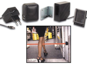 Mini ir de protection pem7d capteur photoelectrique 7m haut parleur adaptateur 220v/9v ECLATS DESTOCKAGE