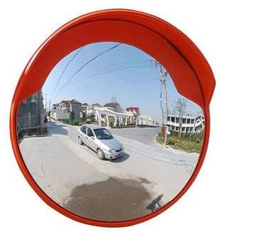 Miroir 60cm securité routière de circulation convexe surveillance et contrôle sortie garage ECLATS DESTOCKAGE