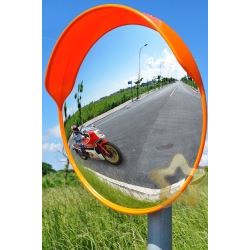 Miroir champ de vision de 180° routier convexe panoramique pvc 30cm 35cm 40cm 45 cm ECLATS DESTOCKAGE