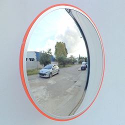Miroir convexe 45cm de la circulation incassable diamètre ECLATS DESTOCKAGE