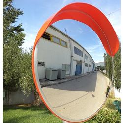 miroir convexe de la circulation incassable diamètre 80 cm securite surveillance ECLATS DESTOCKAGE