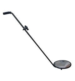 Miroir fouille 30cm inspection sous véhicule 32cm surveillance avec eclairage ECLATS DESTOCKAGE