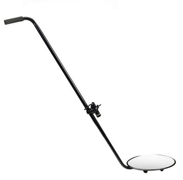 Miroir telescopique fouille inspection sous véhicule 32cm 30cm surveillance avec eclairage ECLATS DESTOCKAGE
