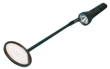 Miroir fouille inspection sous véhicule surveillance avec eclairage ECLATS DESTOCKAGE