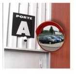 Miroir securité routière de circulation convexe 60cm surveillance et contrôle sortie garage ECLATS DESTOCKAGE