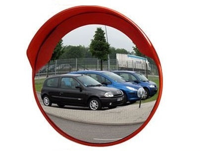 Miroir surveillance 65cm 70cm 75cm 80cm circulation routiere convexe 1m exterieur signalisation sécurité ECLATS DESTOCKAGE