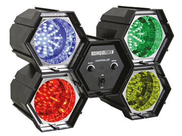 Modulateur lumiere 4 x 36 led vdll4rl alim 220v 12v eclairage de fete reglage son ECLATS DESTOCKAGE