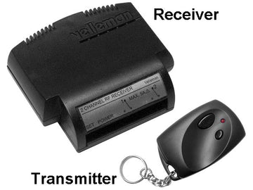 Module commande a distance 2 canaux rf vm130 433mhz 1 emetteur 1récepteur ECLATS DESTOCKAGE
