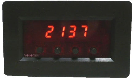Module de comptage compteur decompteur programmable rouge haute luminosite vm147 velleman ECLATS DESTOCKAGE