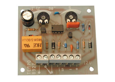 Module electronique 12vcc temporisation 0 à 90sec analyseur electronique 12vcc systèmes d alarmes - ECLATS DESTOCKAGE