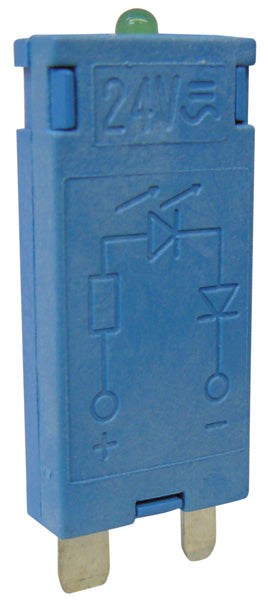 Module finder led 6 24v ac/dc 1827046 rlf9901-0024-59 9901002459 pour support rlf4031s ou rlf4052s ECLATS DESTOCKAGE