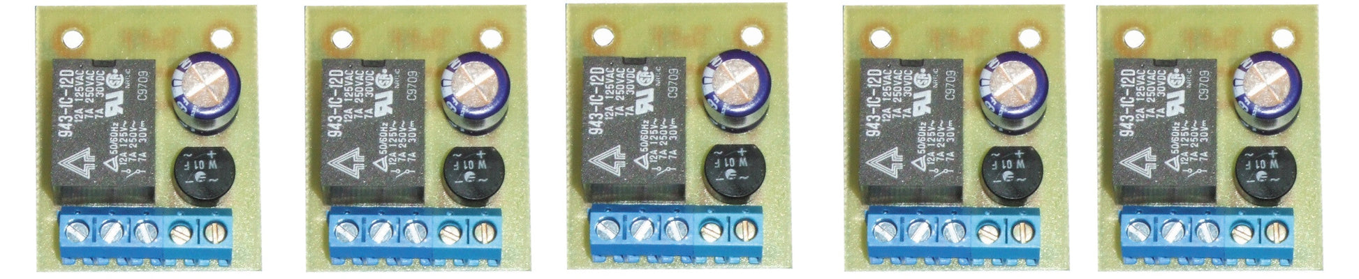 5 Module relais 12v ac ou dc 1 contact no nf convertisseur tension ca cc ECLATS DESTOCKAGE