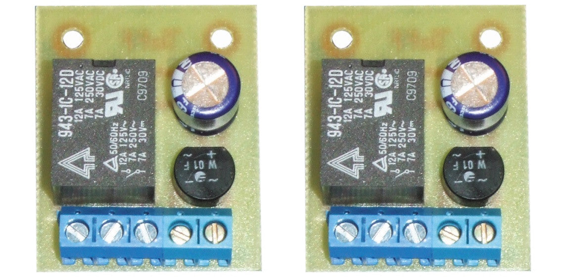 2 Module relais 12v ac ou dc 1 contact no nf convertisseur tension ca cc ECLATS DESTOCKAGE