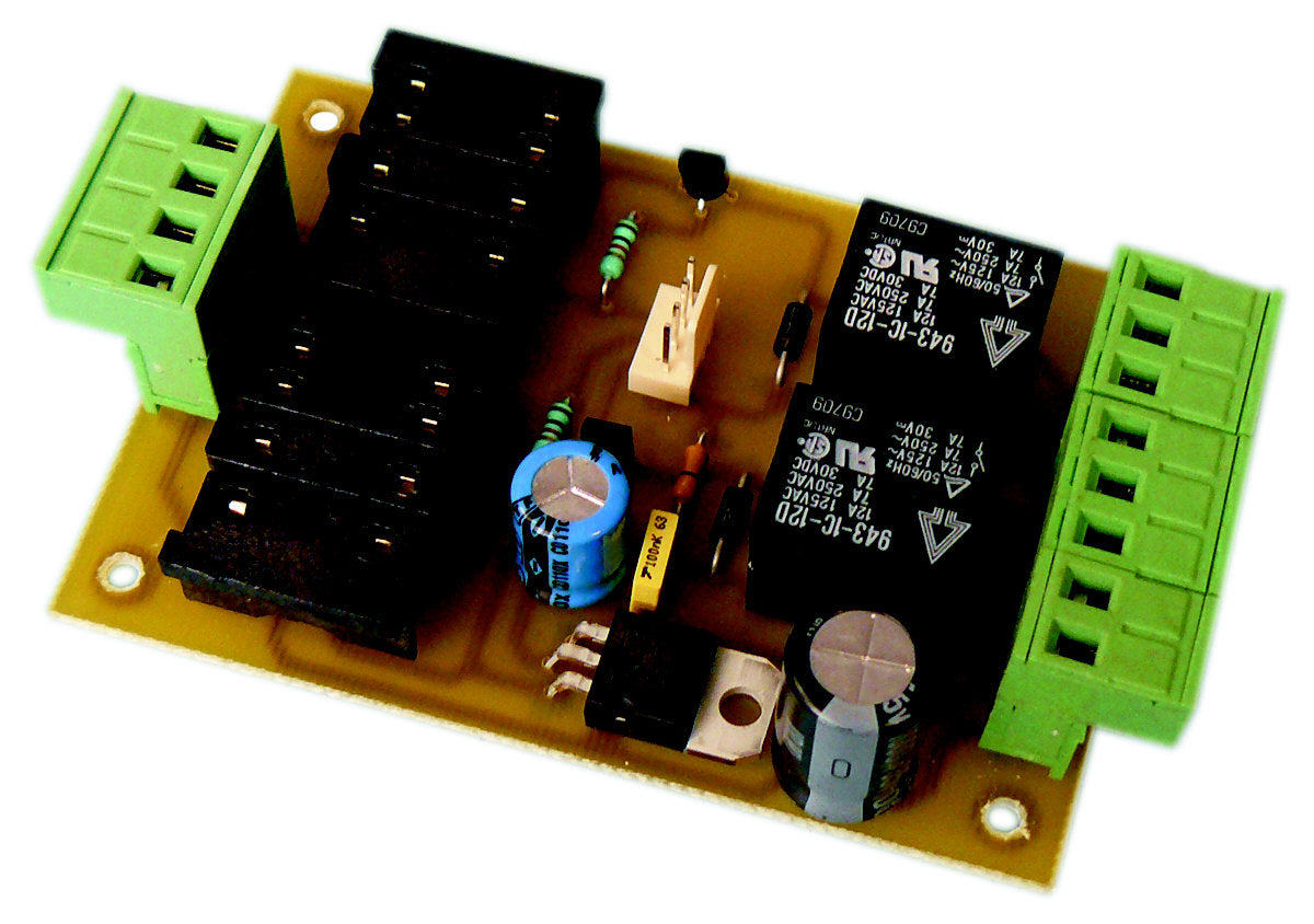 Module relais pour 2 detecteur de boucle magnetique dbm12 alim 12v à 24v dc relais 7a 250v ECLATS DESTOCKAGE