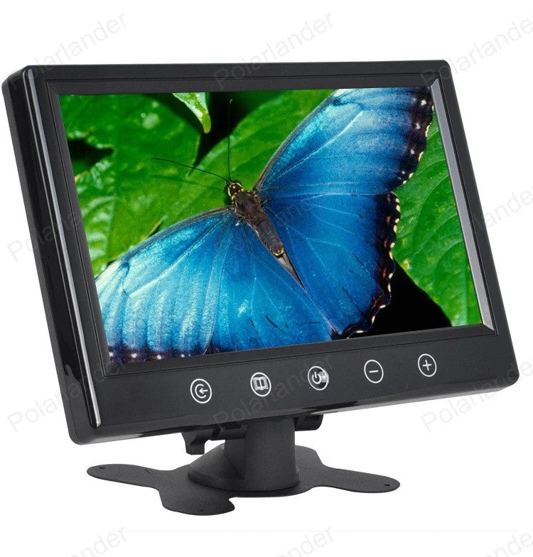 Moniteur de voiture petit écran LCD TFT couleur numérique 9 pouces avec 2 entrées vidéo LCD ECLATS DESTOCKAGE
