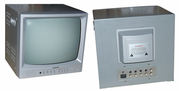 Moniteur ecran surveillance video n/b 17 42cm audio quadravision 220v pour 4 cameras video qv-17m ECLATS DESTOCKAGE