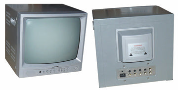 Moniteur ecran surveillance video n/b 17 42cm audio quadravision 220v pour 4 cameras video qv-17m ECLATS DESTOCKAGE