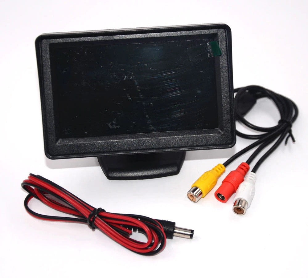 Moniteur surveillance video 12v couleur 4.3 pouce 8cm audio tft lcd mini ecran moncolhae2 ECLATS DESTOCKAGE