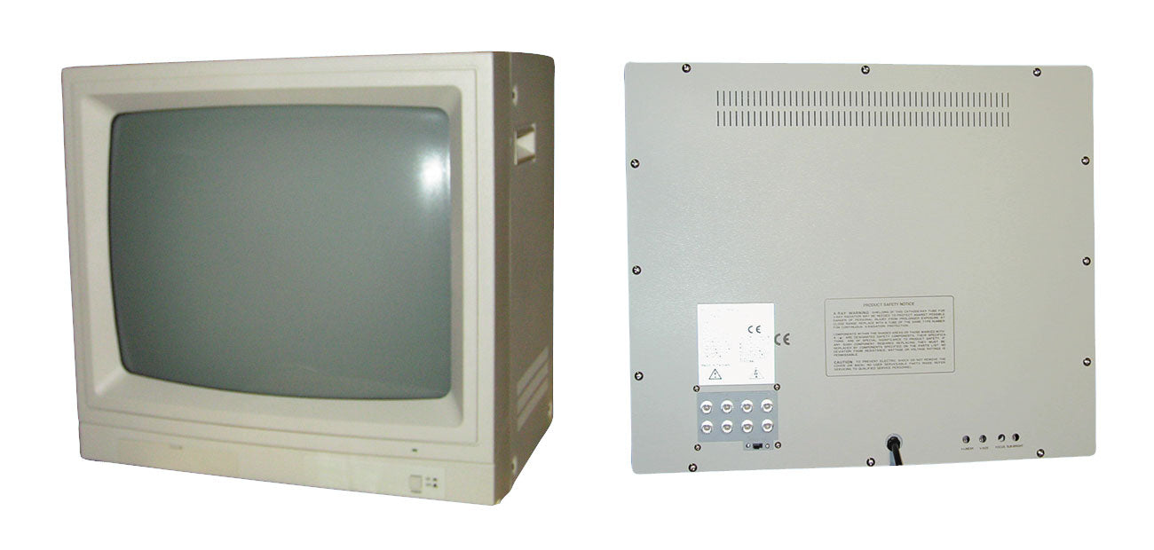 Moniteur surveillance video couleur 20'' 45cm 650l audio (220vca) ecran video surveillance moniteurs ECLATS DESTOCKAGE