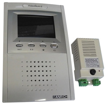 Moniteur surveillance video couleur 4'' 8cm supplémentaire pour portier video ph812ca 812co - ECLATS DESTOCKAGE