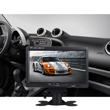 Moniteur video 18cm couleur 7 pouce 12v pour 2 cameras lcd telecommande surveillance ECLATS DESTOCKAGE