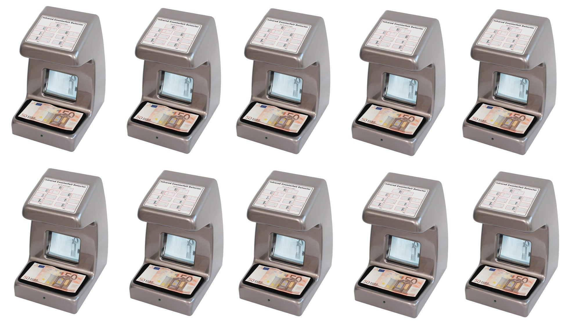 10 Moniteurs video detecteur uv de faux billet banque carte bancaire 220v detection ECLATS DESTOCKAGE