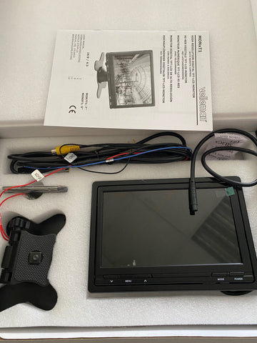 Moniteur video numérique 18cm couleur léger défault 7 pouce 12v tft lcd telecommande surveillance 16:9 4:3 mon7t1 ECLATS DESTOCKAGE