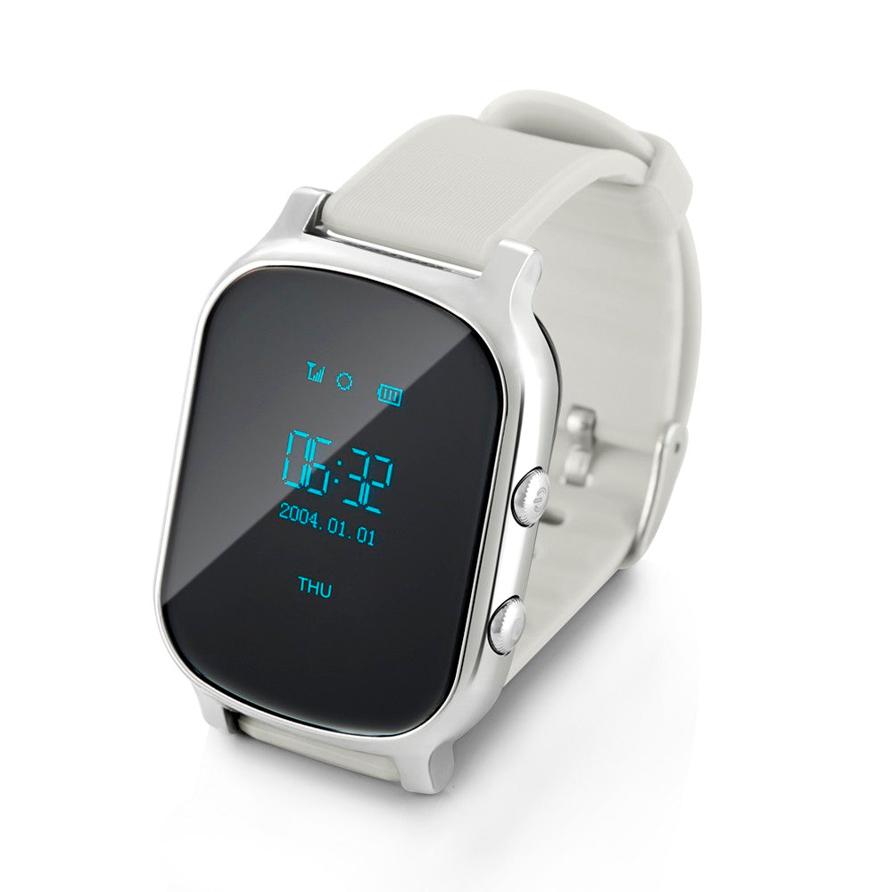 Montre gps tracker t58 kit securite anti perte soins a enfant personne agee Bouton Sos localisation ECLATS DESTOCKAGE