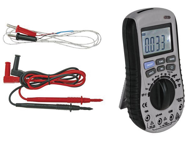 Multimetre numerique gamme automatique detecteur tension dvm1500 sans contact 5410329391966 ECLATS DESTOCKAGE