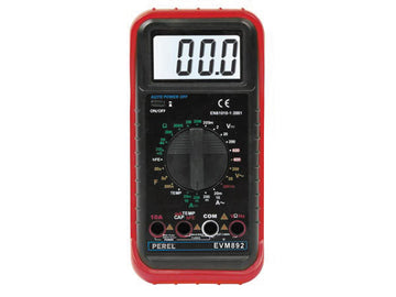 Multimetre numerique lcd 3 1 2 24 gammes 10a evm892 dvm892 sonde temperature capacite frequence ECLATS DESTOCKAGE