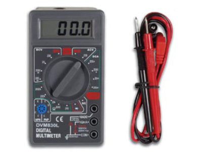 Multimetre voltmetre amperemetre controleur digital tension intensite ECLATS DESTOCKAGE
