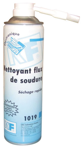 Nettoyant flux de soudure (650ml) special circuit imprime qukf1019 ECLATS DESTOCKAGE
