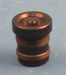 Objectif compatible toute camera pre equipe 4mm 1/3 f/2.0 video surveillance