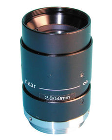 Objectif de camera de video surveillance 2.8 à 50mm 2/3 f1.8 réglage manuel diaphragme