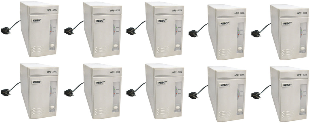 10 Onduleur electrique 220vca 300va ups300l livré sans batterie rechargeable 12V4ups ECLATS DESTOCKAGE