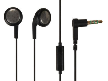 Oreillettes noir roxcore avec microphone jack 3.5mm ECLATS DESTOCKAGE