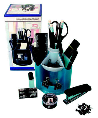 Organiseur de bureau 21 pieces accessoires bureau organiseurs articles de bureau stylos ciseaux ECLATS DESTOCKAGE