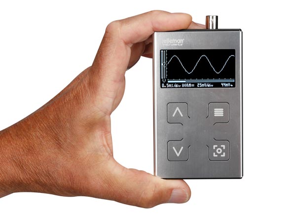 Oscilloscope portatif hps140mk2 bande passante 10 Mhz sensibilité 0,1 mV signal amplitude temps ECLATS DESTOCKAGE