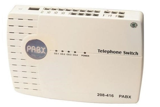 Pabx presentation numero central standard telephonique 3 lignes 12 postes téléphone fax selecteur - ECLATS DESTOCKAGE
