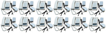 Pack 12 combine interphone station pour 12 postes maitres 12 alimentation electrique ECLATS DESTOCKAGE